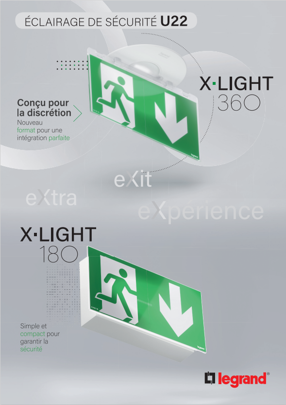 Eclairage de sécurité X-light U22